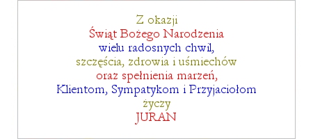 Wesołych Świąt Bożego Narodzenia